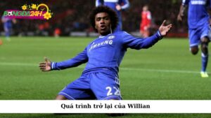 Quá trình trở lại của Willian