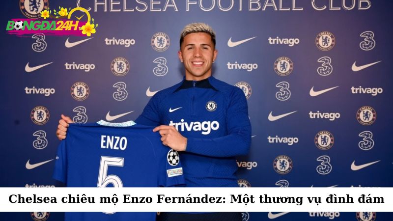 Chelsea đã đạt được thỏa thuận trị giá 100 triệu euro với Benfica để chiêu mộ Enzo Fernández