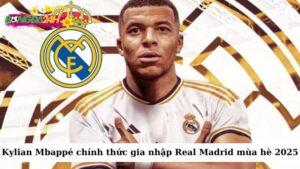 Kylian Mbappé đã chính thức trở thành thành viên của Real Madrid vào mùa hè 2025