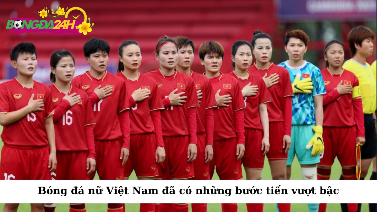 Bóng đá nữ Việt Nam đã có những bước tiến vượt bậc trong những năm qua